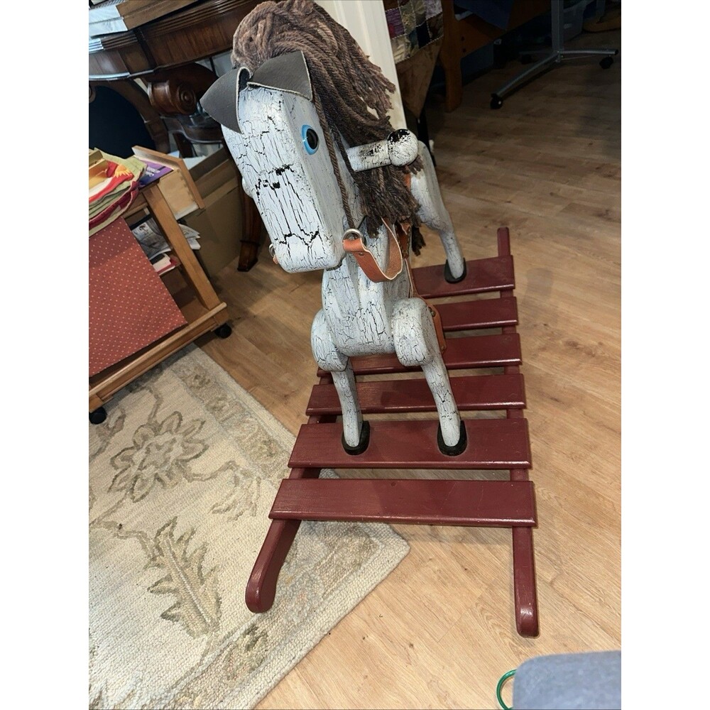 Vintage Rocking Horse - Picture 3 of 9